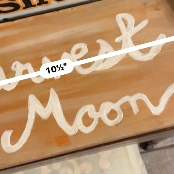 Harvest Moon Wooden Sign - Picture 3 of 3